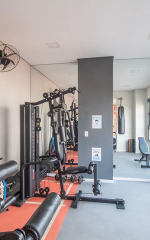 Apartamento para alugar com 48m², 2 quartos e 1 vaga Apartamento para alugar com 48m², 2 quartos e 1 vagaÁrea comum - Academia