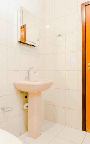 Casa para alugar com 250m², 4 quartos e 4 vagasBanheiro da Edícula 