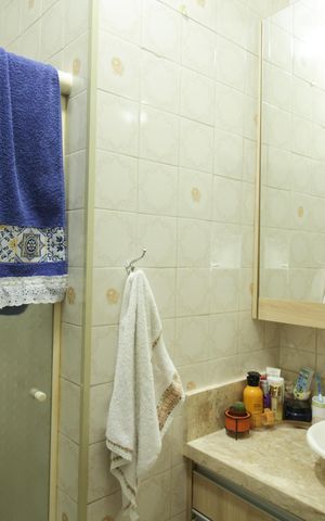 Casa para alugar com 125m², 2 quartos e 1 vaga Casa para alugar com 125m², 2 quartos e 1 vagaBanheiro