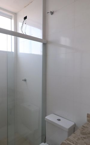 Apartamento para alugar com 80m², 2 quartos e 2 vagasBanheiro do Quarto 1