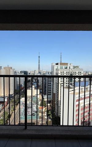 Studio para alugar com 28m², 1 quarto e sem vaga