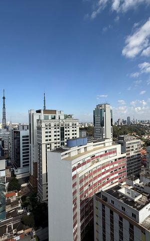 Studio para alugar com 28m², 1 quarto e sem vaga