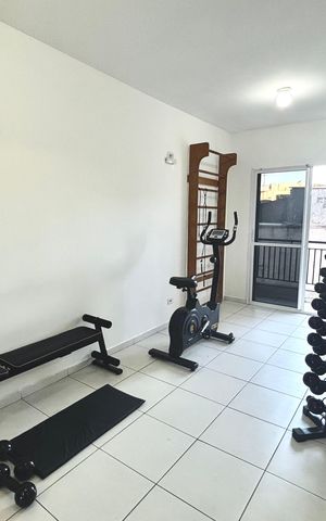 Apartamento para alugar com 49m², 2 quartos e 1 vaga Apartamento para alugar com 49m², 2 quartos e 1 vagaÁrea comum - Academia