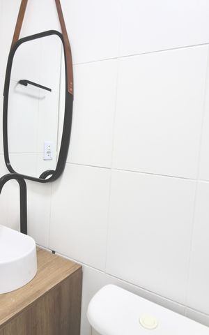 Apartamento para alugar com 49m², 2 quartos e 1 vaga Apartamento para alugar com 49m², 2 quartos e 1 vagaBanheiro