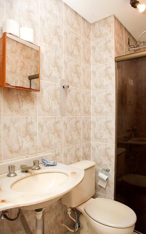 Apartamento à venda com 49m², 1 quarto e 1 vagaBanheiro