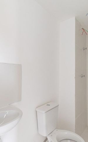 Apartamento à venda com 38m², 2 quartos e sem vaga Apartamento à venda com 38m², 2 quartos e sem vagaBanheiro