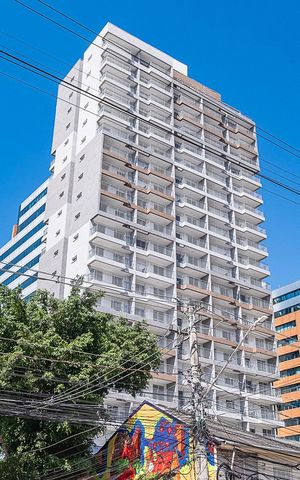 Apartamento à venda com 30m², 1 quarto e sem vaga Apartamento à venda com 30m², 1 quarto e sem vagaFachada
