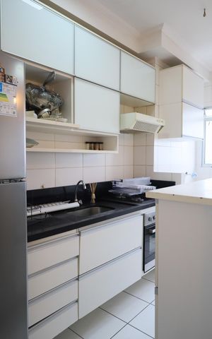 Apartamento para alugar com 62m², 2 quartos e 1 vagaCozinha e Área de Serviço
