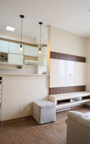 Apartamento para alugar com 62m², 2 quartos e 1 vagaSala