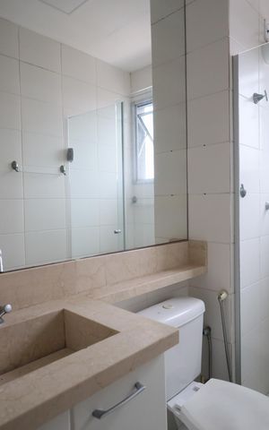 Apartamento para alugar com 62m², 2 quartos e 1 vagaBanheiro