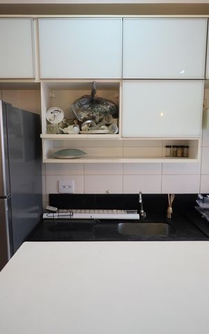 Apartamento para alugar com 62m², 2 quartos e 1 vagaCozinha e Área de Serviço