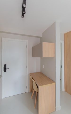 Studio para alugar com 28m², 1 quarto e sem vaga Studio para alugar com 28m², 1 quarto e sem vagaCozinha