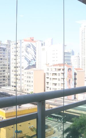 Apartamento para alugar com 34m², 1 quarto e 1 vagaVaranda gourmet