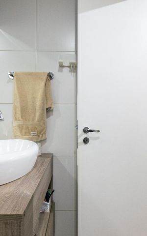 Apartamento à venda com 69m², 2 quartos e 1 vaga Apartamento à venda com 69m², 2 quartos e 1 vagaBanheiro da Suíte