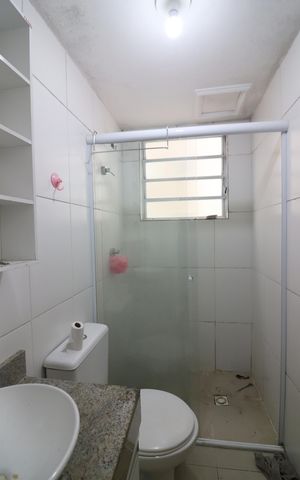 Apartamento à venda com 49m², 2 quartos e 1 vagaBanheiro Social