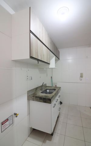Apartamento à venda com 49m², 2 quartos e 1 vagaCozinha e Área de Serviço