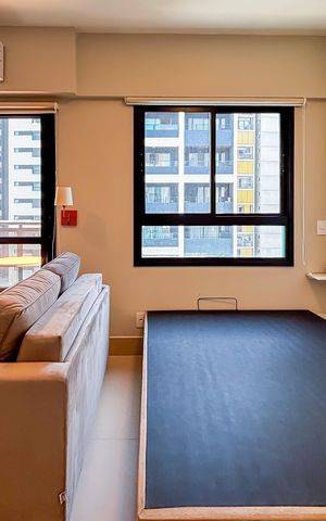 Studio para alugar com 25m², 1 quarto e sem vaga