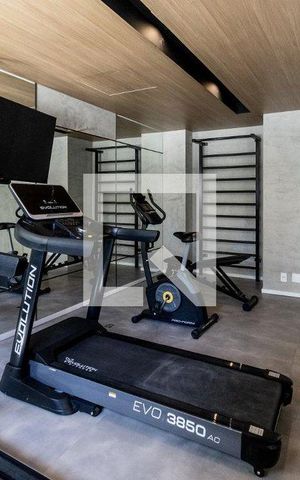 Studio para alugar com 25m², 1 quarto e sem vaga Studio para alugar com 25m², 1 quarto e sem vagaÁrea comum - Academia