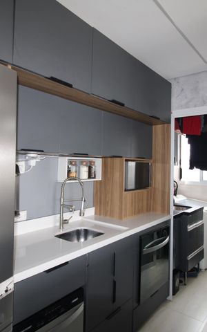 Apartamento para alugar com 75m², 2 quartos e 2 vagasSala / Cozinha