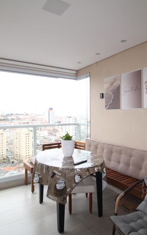 Apartamento para alugar com 75m², 2 quartos e 2 vagasSala / Cozinha