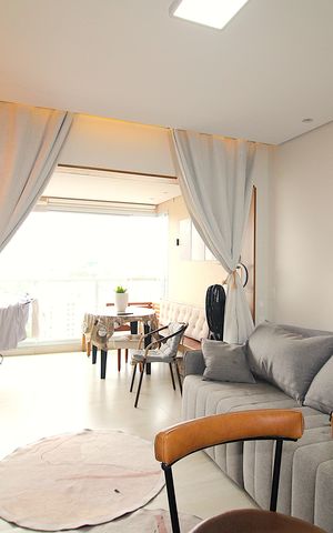Apartamento para alugar com 75m², 2 quartos e 2 vagasSala / Cozinha