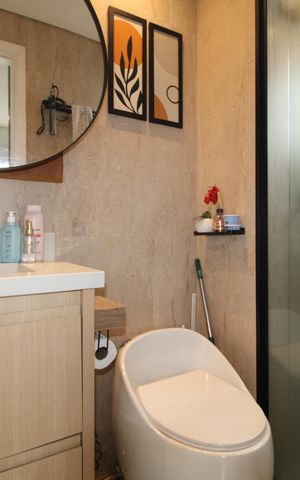 Apartamento para alugar com 75m², 2 quartos e 2 vagasBanheiro 1