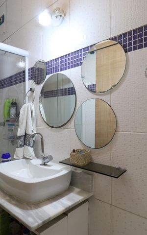 Apartamento à venda com 103m², 2 quartos e sem vagaBanheiro Social