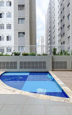 Studio para alugar com 33m², 1 quarto e 1 vagaÁrea comum - Piscina