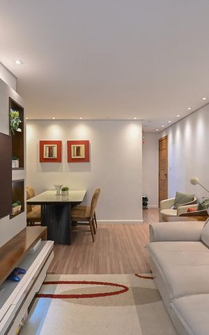 Apartamento à venda com 83m², 3 quartos e 2 vagasSala
