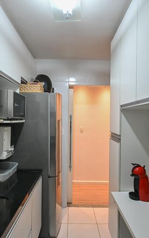 Apartamento à venda com 83m², 3 quartos e 2 vagasCozinha