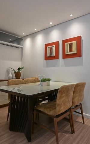 Apartamento à venda com 83m², 3 quartos e 2 vagasSala de Jantar