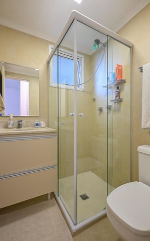 Apartamento à venda com 83m², 3 quartos e 2 vagasBanheiro da Suíte