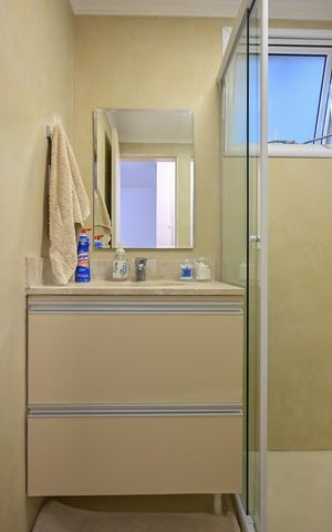 Apartamento à venda com 83m², 3 quartos e 2 vagasBanheiro da Suíte