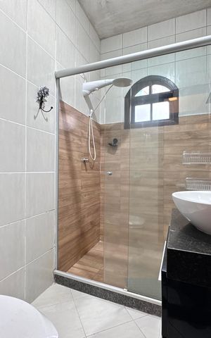 Casa de condomínio à venda com 124m², 3 quartos e 1 vaga Casa de condomínio à venda com 124m², 3 quartos e 1 vagaSuíte - Banheiro