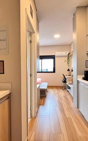 Studio à venda com 24m², 1 quarto e sem vaga Studio à venda com 24m², 1 quarto e sem vagaStudio