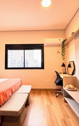 Studio à venda com 24m², 1 quarto e sem vaga Studio à venda com 24m², 1 quarto e sem vagaStudio