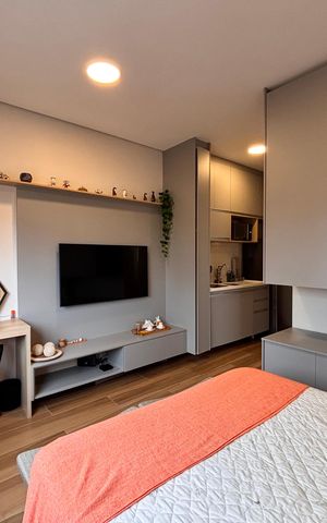Studio à venda com 24m², 1 quarto e sem vaga Studio à venda com 24m², 1 quarto e sem vagaStudio