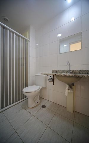 Apartamento para alugar com 55m², 2 quartos e 1 vagaBanheiro 