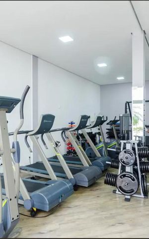 Apartamento para alugar com 55m², 2 quartos e 1 vaga Apartamento para alugar com 55m², 2 quartos e 1 vagaÁrea comum - Academia