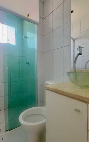 Apartamento à venda com 46m², 2 quartos e 1 vaga Apartamento à venda com 46m², 2 quartos e 1 vagaBanheiro