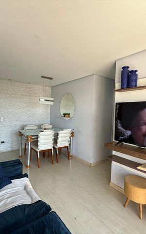 Apartamento à venda com 56m², 2 quartos e 1 vaga Apartamento à venda com 56m², 2 quartos e 1 vagaSala