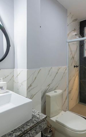 Apartamento para alugar com 78m², 3 quartos e sem vagaBanheiro