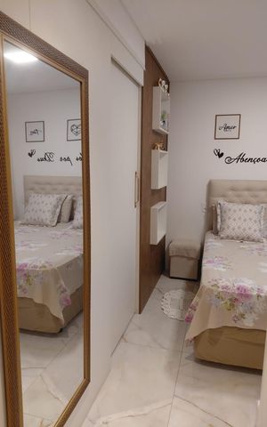 Apartamento à venda com 78m², 2 quartos e 2 vagas Apartamento à venda com 78m², 2 quartos e 2 vagasQuarto