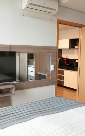 Apartamento para alugar com 63m², 1 quarto e 1 vagaquarto 