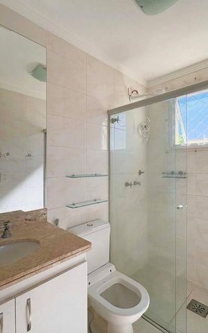 Apartamento para alugar com 93m², 3 quartos e 2 vagasBanheiro