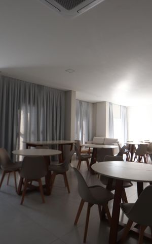 Apartamento à venda com 47m², 2 quartos e 1 vagaÁrea comum - Salão de festas