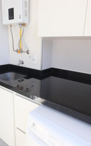 Apartamento à venda com 47m², 2 quartos e 1 vagaVaranda - Lavanderia