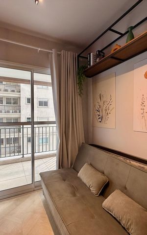 Studio à venda com 29m², 1 quarto e sem vaga Studio à venda com 29m², 1 quarto e sem vagaSala