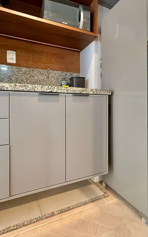 Studio à venda com 29m², 1 quarto e sem vaga Studio à venda com 29m², 1 quarto e sem vagaCozinha