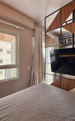 Studio à venda com 29m², 1 quarto e sem vaga Studio à venda com 29m², 1 quarto e sem vagaQuarto